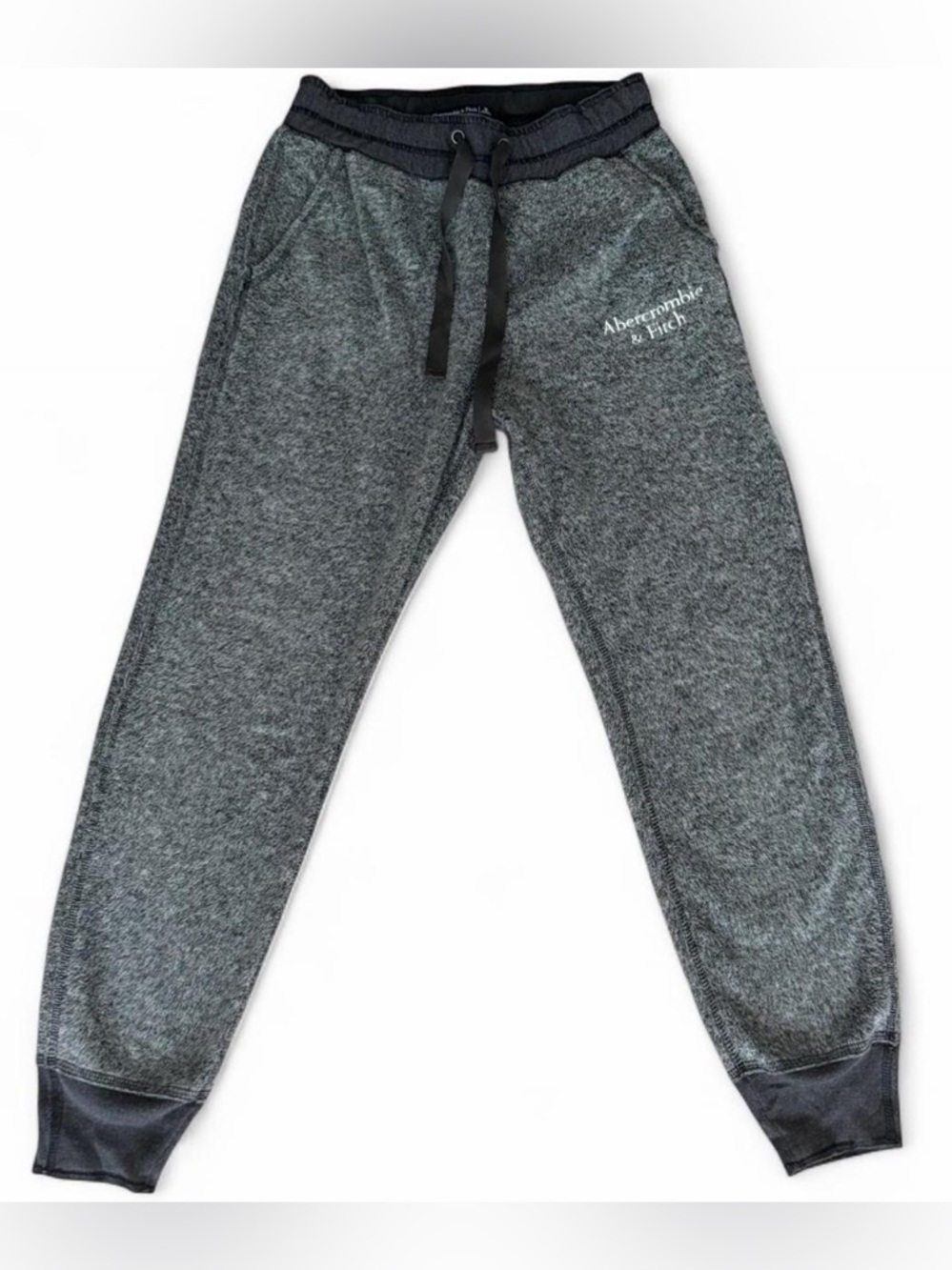 Abercrombie & Fitch Dark Gray Heather Jogger Sweatpants